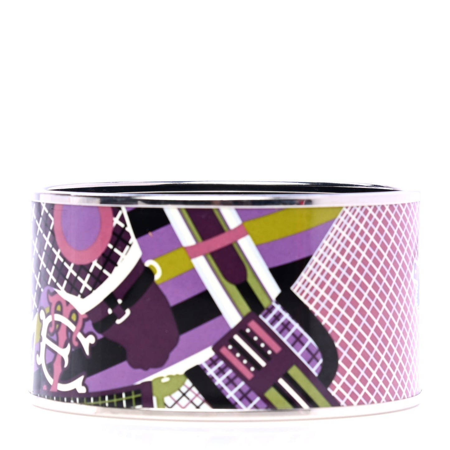 Enamel Printed Extra Wide Pour Sartir Bracelet 65