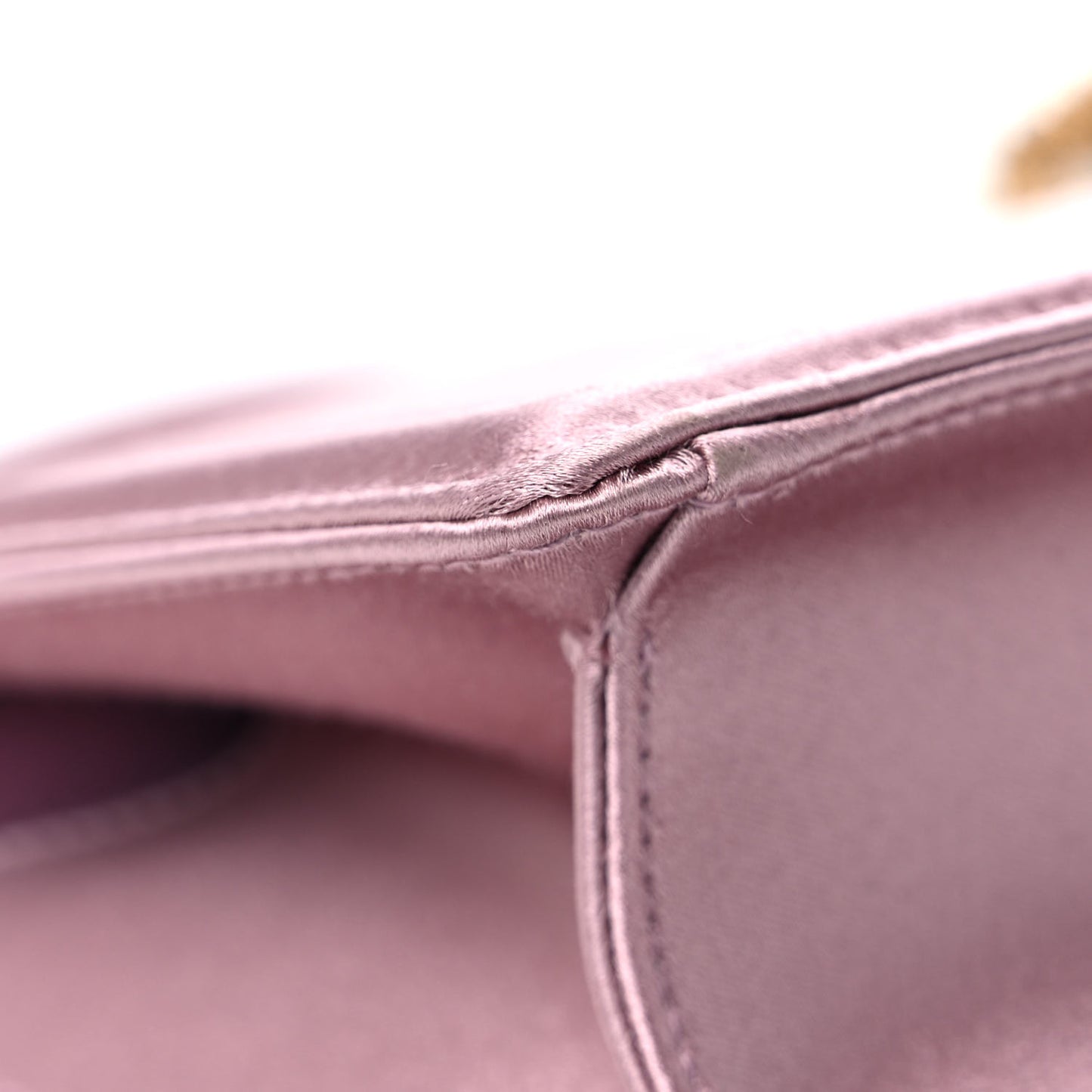 Silk Small Devotion Envelope Top Handle Bag Pink