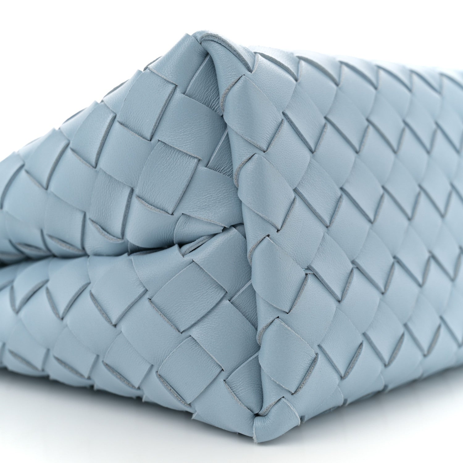 Bottega Veneta Nappa Intrecciato Small Andiamo Shoulder Bag Ice 8 of 9
