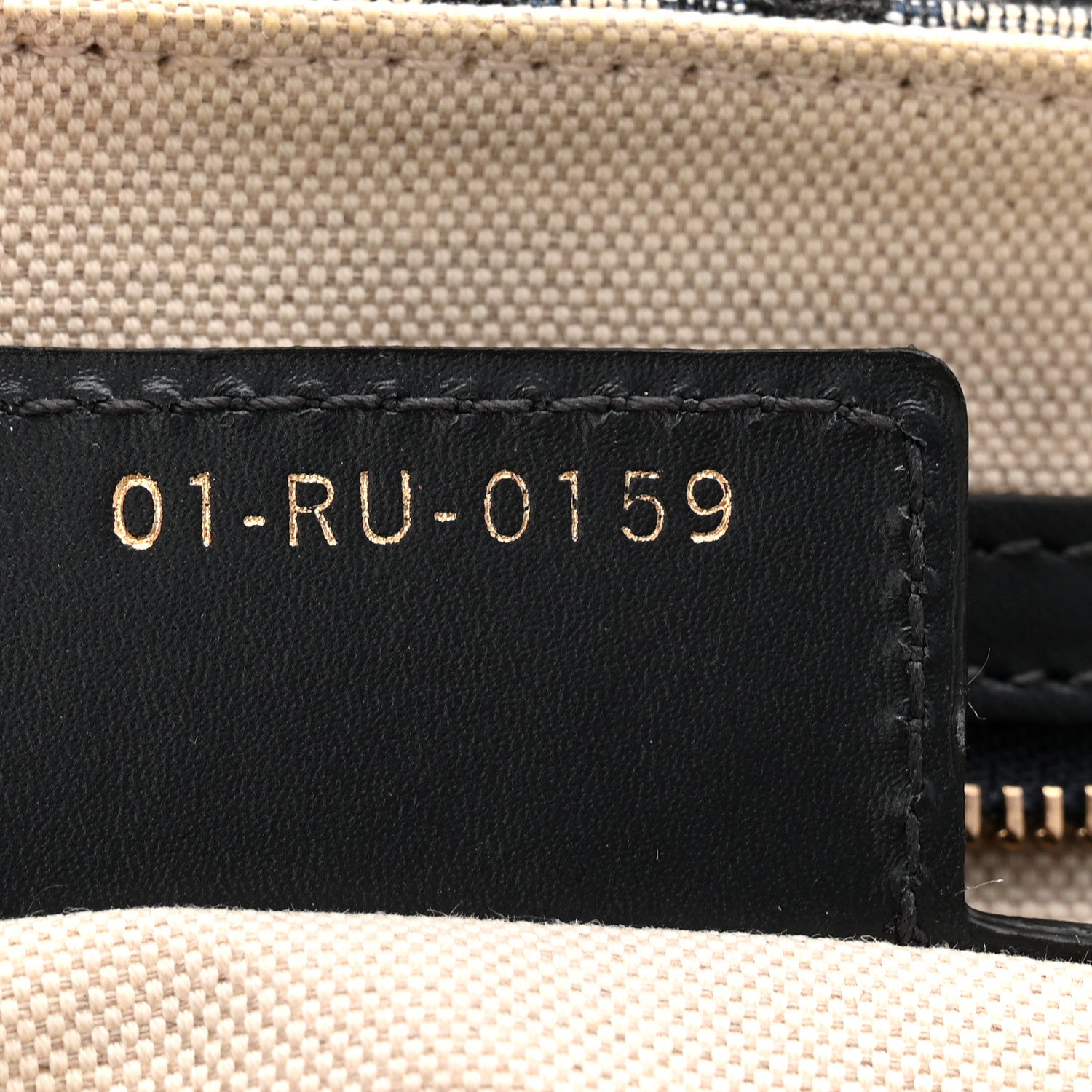Christian Dior Oblique Saddle Bag Blue 7 of 10
