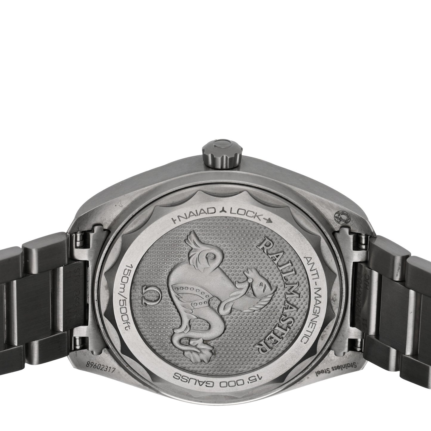 Stainless Steel 40mm Railmaster Co-Axial Chronometer Automatic Watch Black 220.10.40.20.01.001