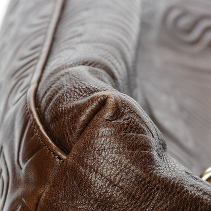 Louis Vuitton Monogram Paris Souple Whisper PM Chocolate 8 of 9