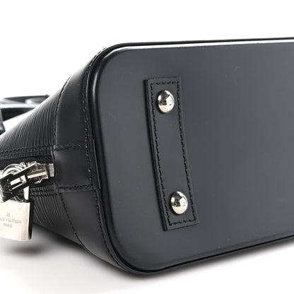 Louis Vuitton Epi Alma BB Black 8 of 9