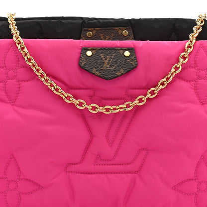 Louis Vuitton Econyl Monogram Pillow Maxi Multi Pochette Accessories Black Fuchsia 8 of 10