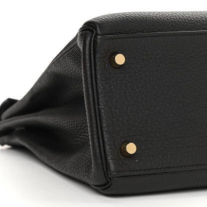 Hermes Togo Kelly Retourne 32 Black 9 of 14