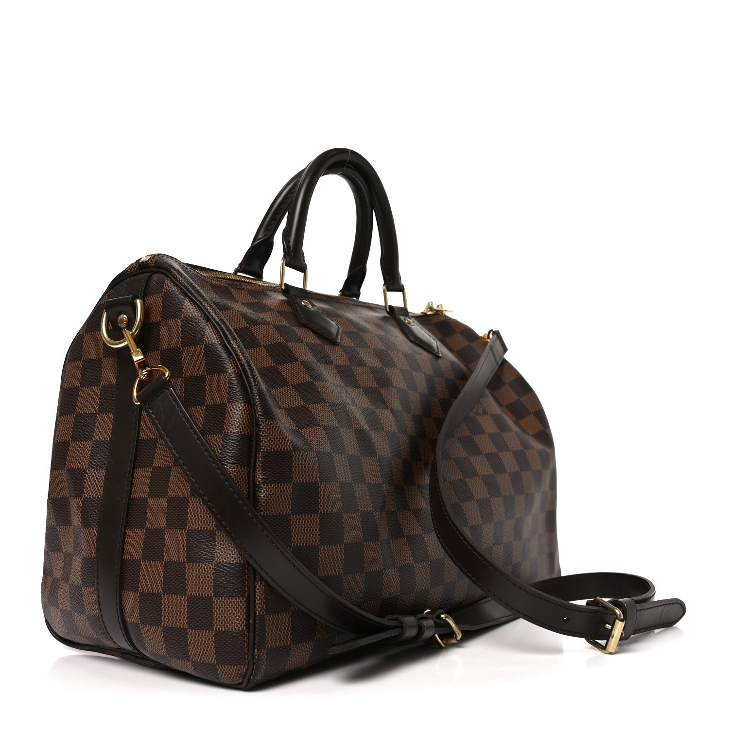 Louis Vuitton Damier Ebene Speedy Bandouliere 35 3 of 9