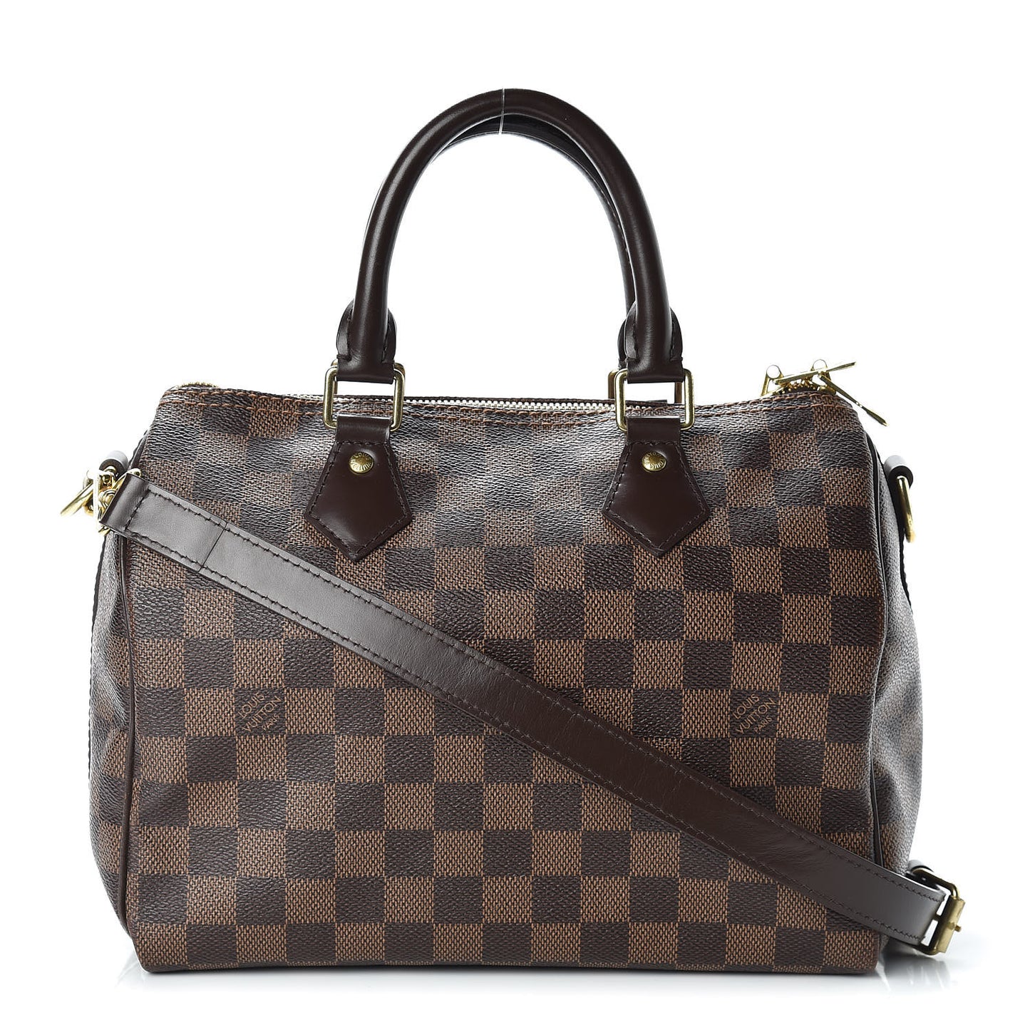 Damier Ebene Speedy Bandouliere 25