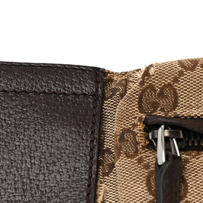 Gucci Monogram Web Belt Bag Dark Brown 9 of 13
