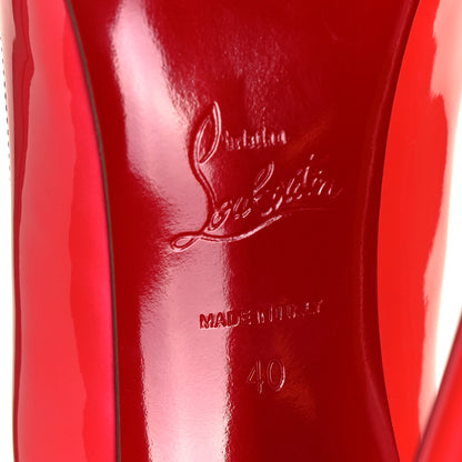 Christian Louboutin Metallic Patent So Kate 120 Pumps 40 Florida 6 of 8