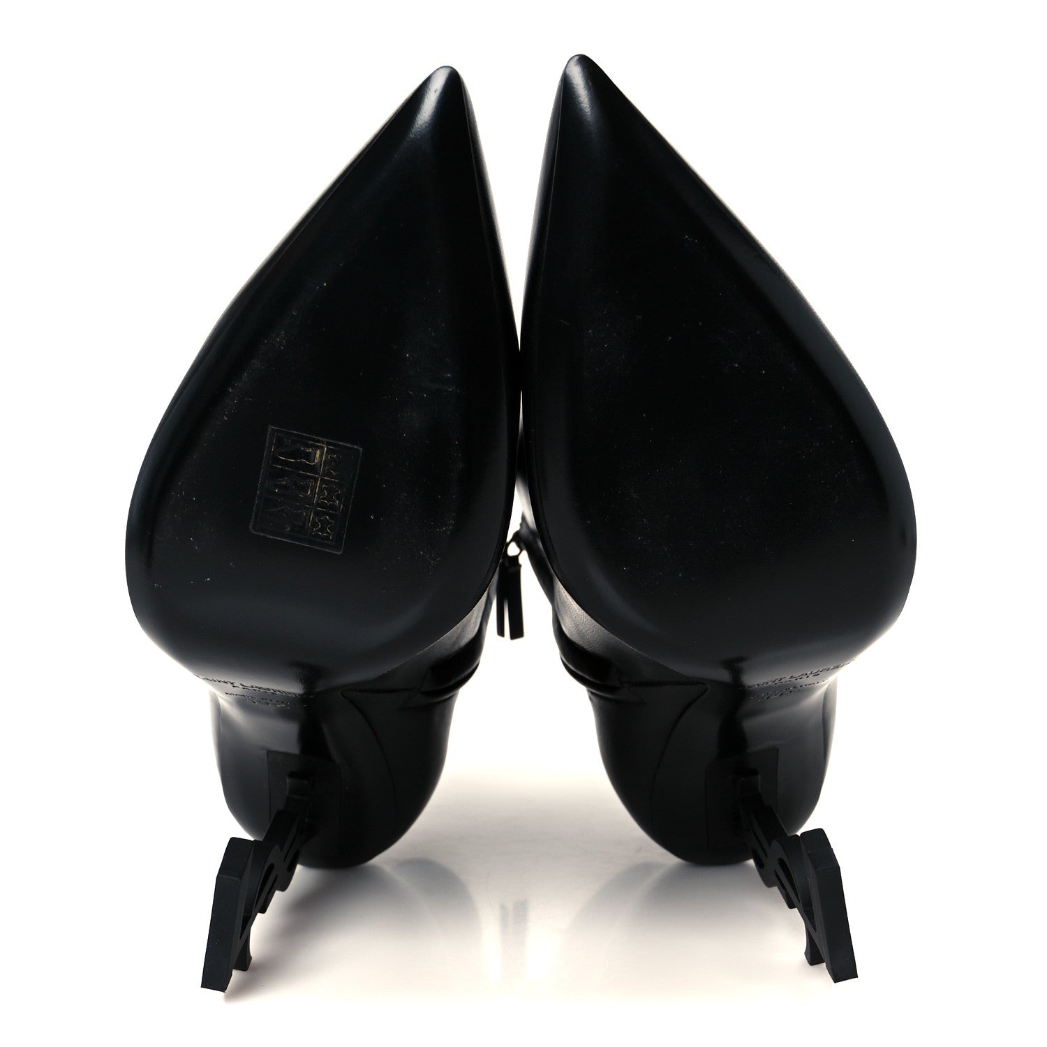 Saint Laurent Nappa Vendome Opyum 110 Ankle Boots 39.5 Black 6 of 10
