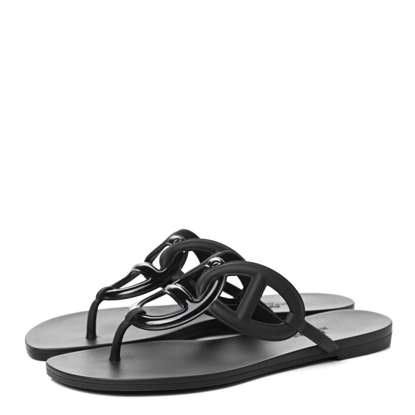 Rubber Womens Egerie Sandals 39 Black