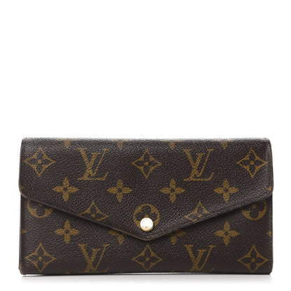 Louis Vuitton Monogram Sarah Wallet NM 1 of 13