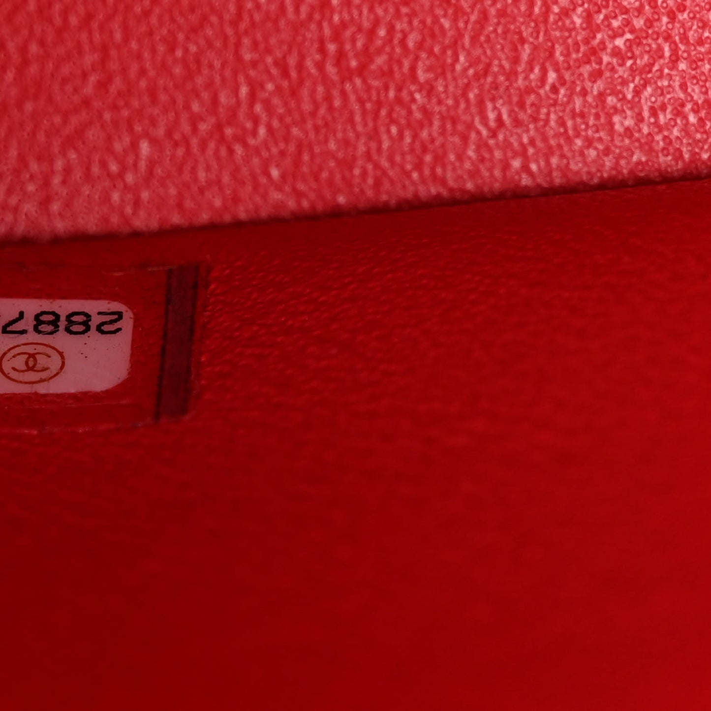 Caviar Quilted Jumbo Double Flap Red