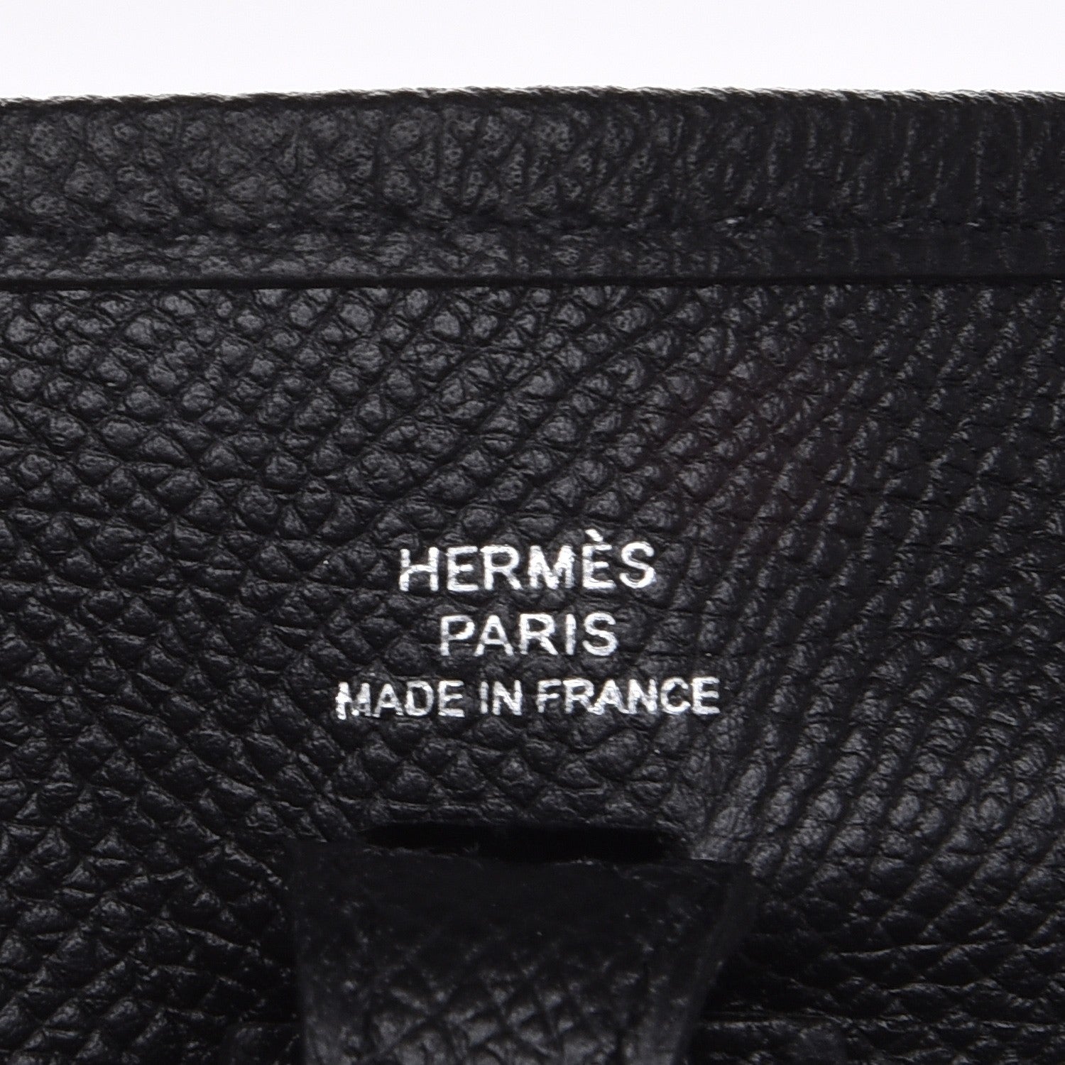 Hermes Epsom Evelyne TPM Black 6 of 9