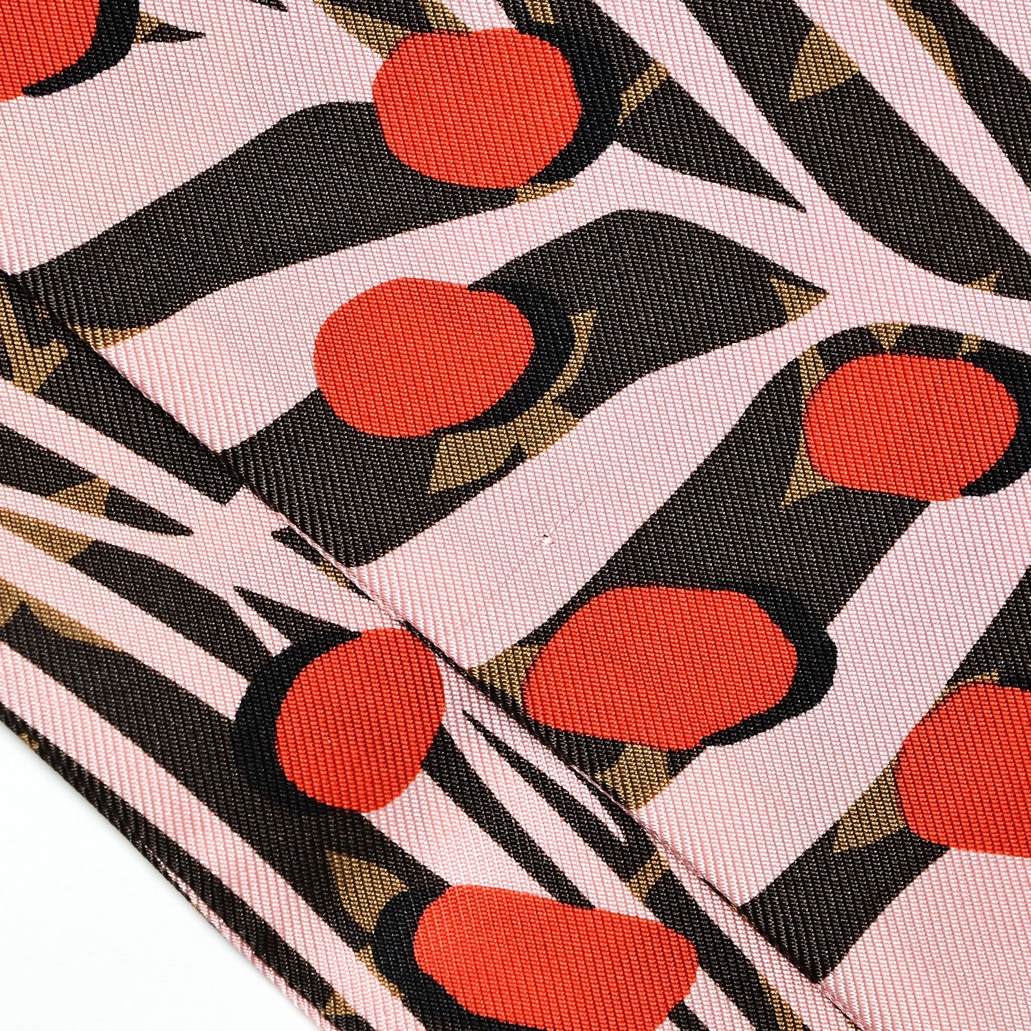 Louis Vuitton Silk Monogram Jungle Dots Bandeau Sugar Pink Poppy 6 of 6