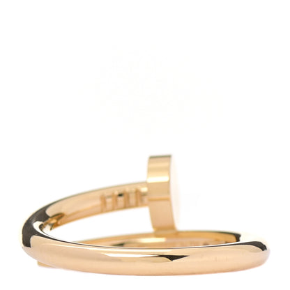 Cartier 18K Yellow Gold Juste Un Clou Ring 58 8.25 3 of 5