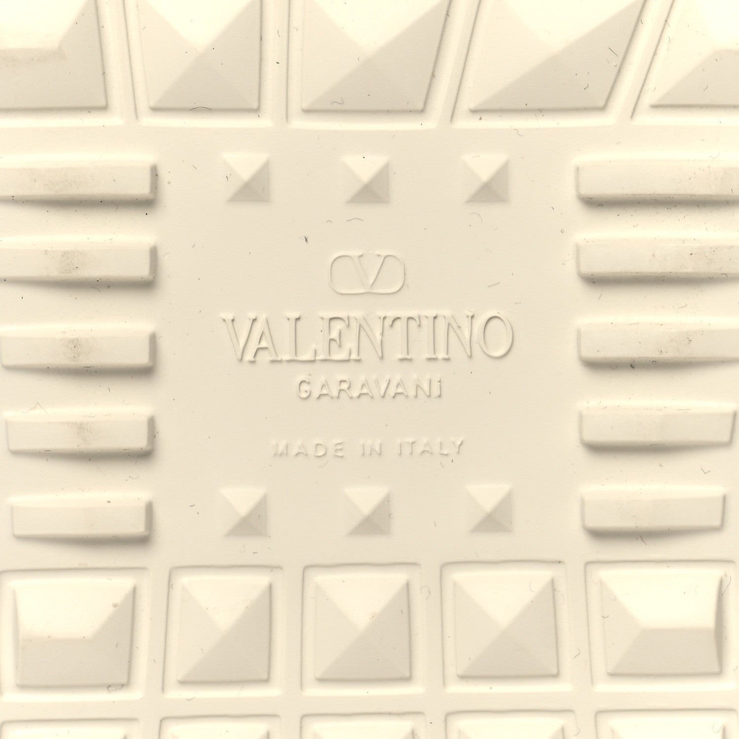 Valentino Garavani Calfskin Rockstud Untitled 57mm Platform Sneakers 38.5 White Pink PP 8 of 9