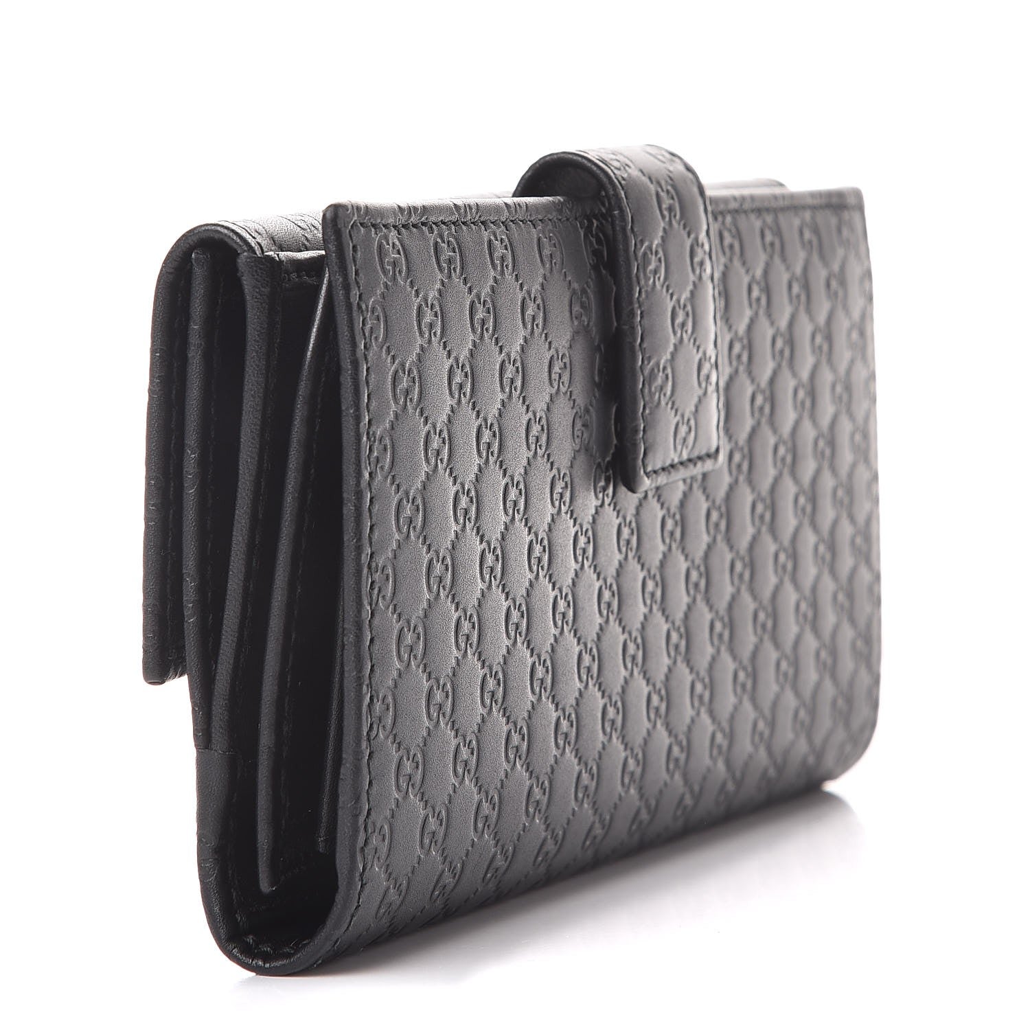 Gucci Microguccissima Continental Flap Wallet Black 3 of 11