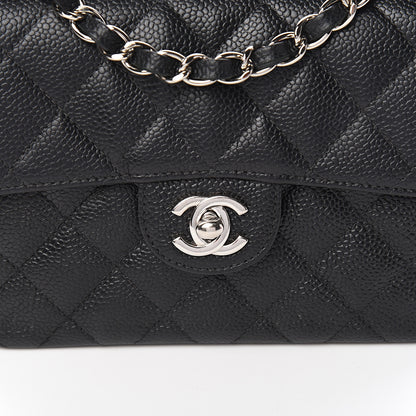Chanel Caviar Quilted Mini Square Flap Black 10 of 12