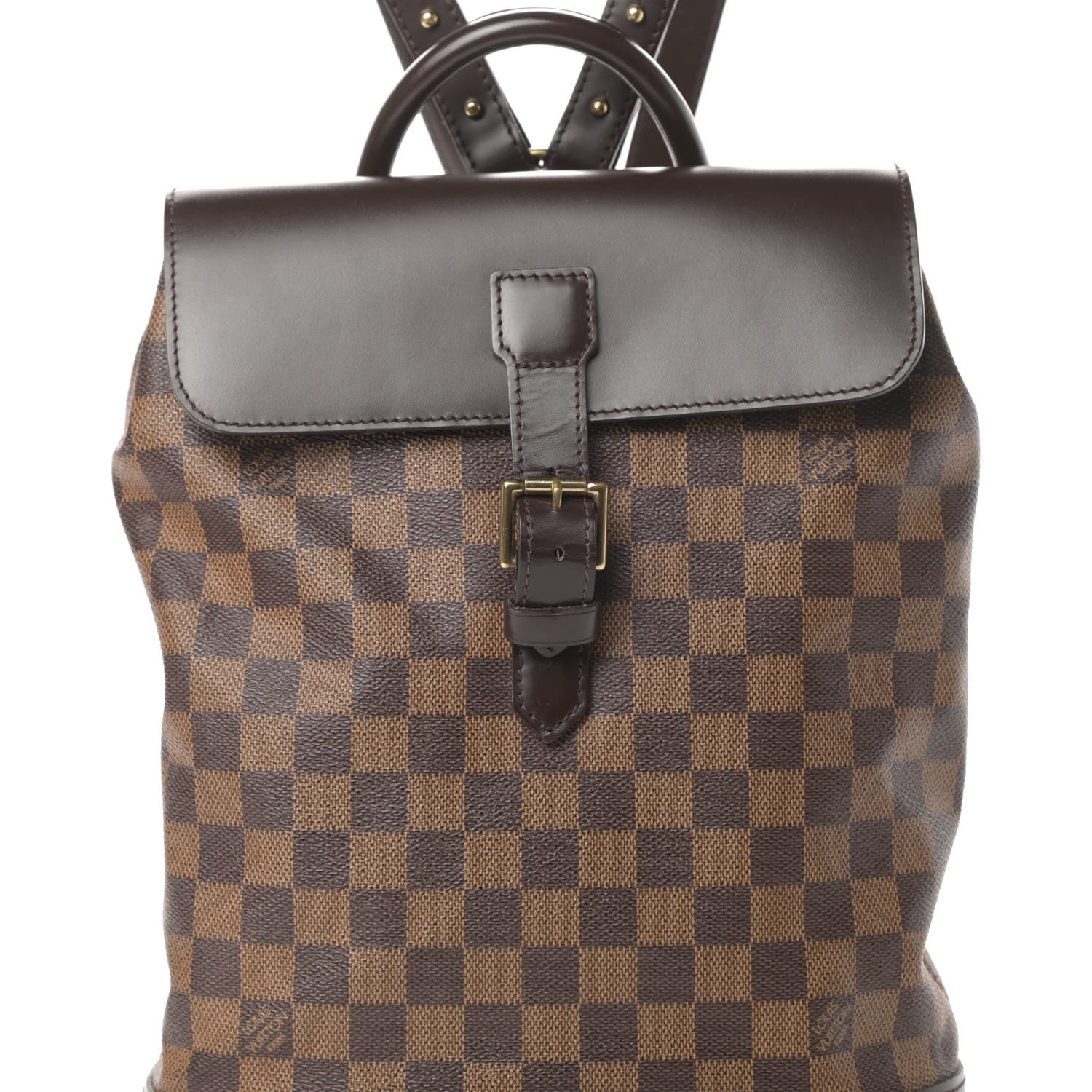 Louis Vuitton Damier Ebene Soho Backpack 7 of 17