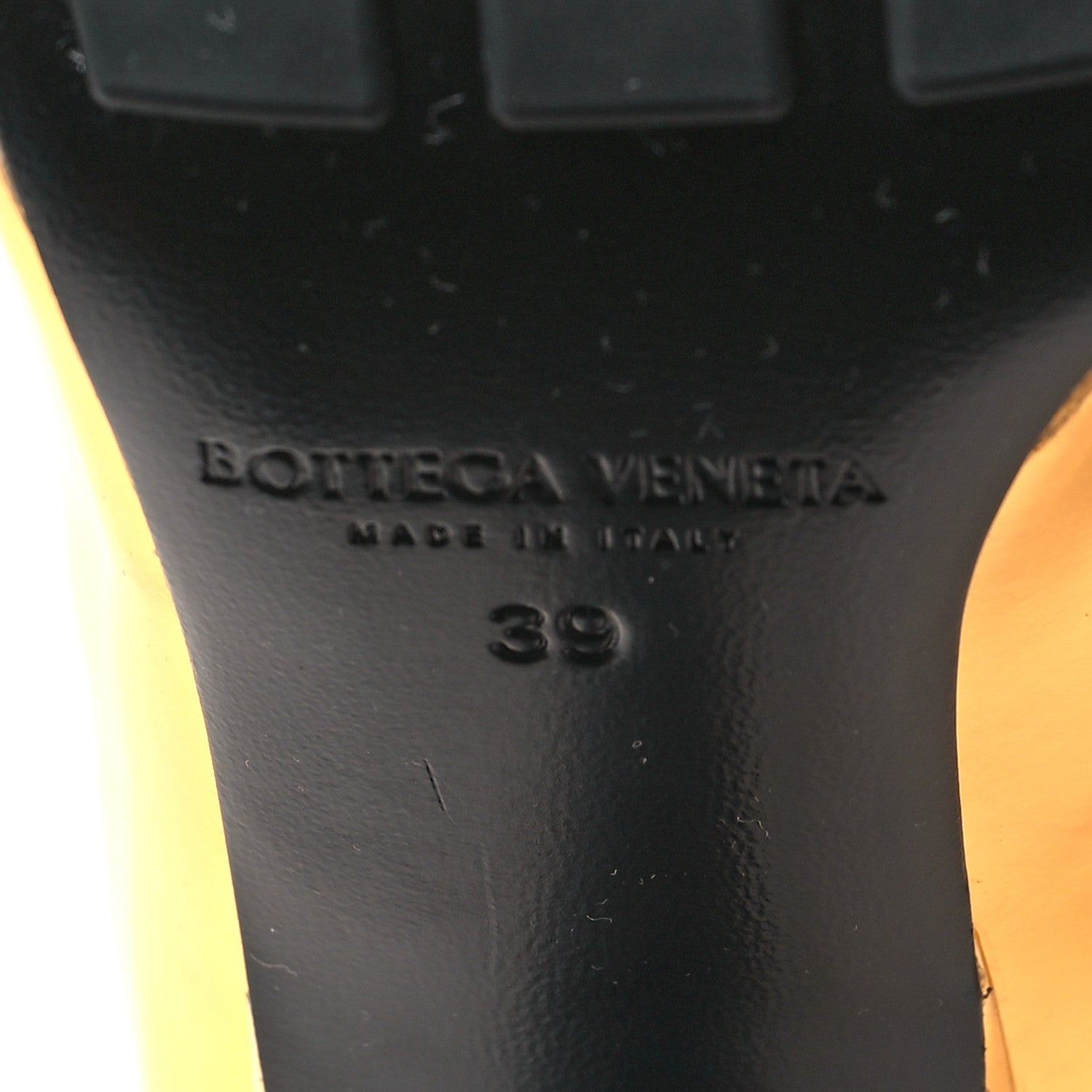 BOTTEGA VENETA パドルブーツ　ラメ　ゴールド　39 ボッテガヴェネタ ラバー レインブーツ 39 レディース ゴールド パドル