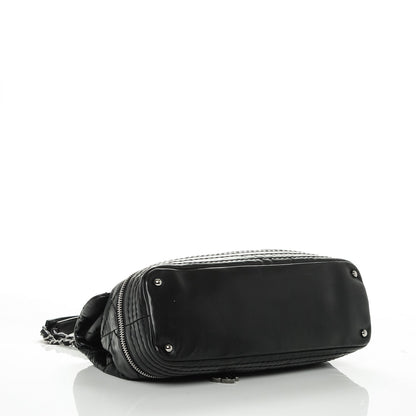 Chanel Calfskin Stitched Large Expandable Flap Black 4 of 7