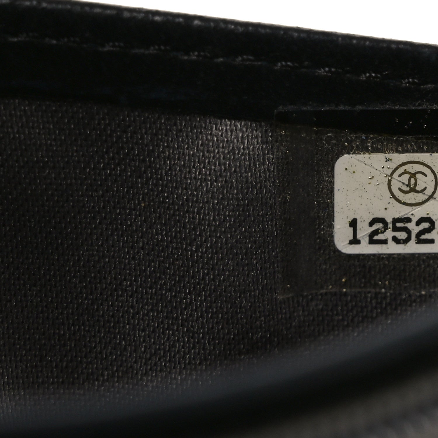Chanel Lambskin Camellia Embossed Yen Wallet Black 8 of 10