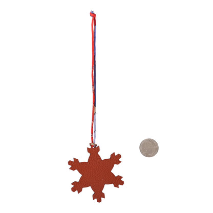 Hermes Togo Epsom Petit H Snowflake Bag Charm Multicolore 2 of 3