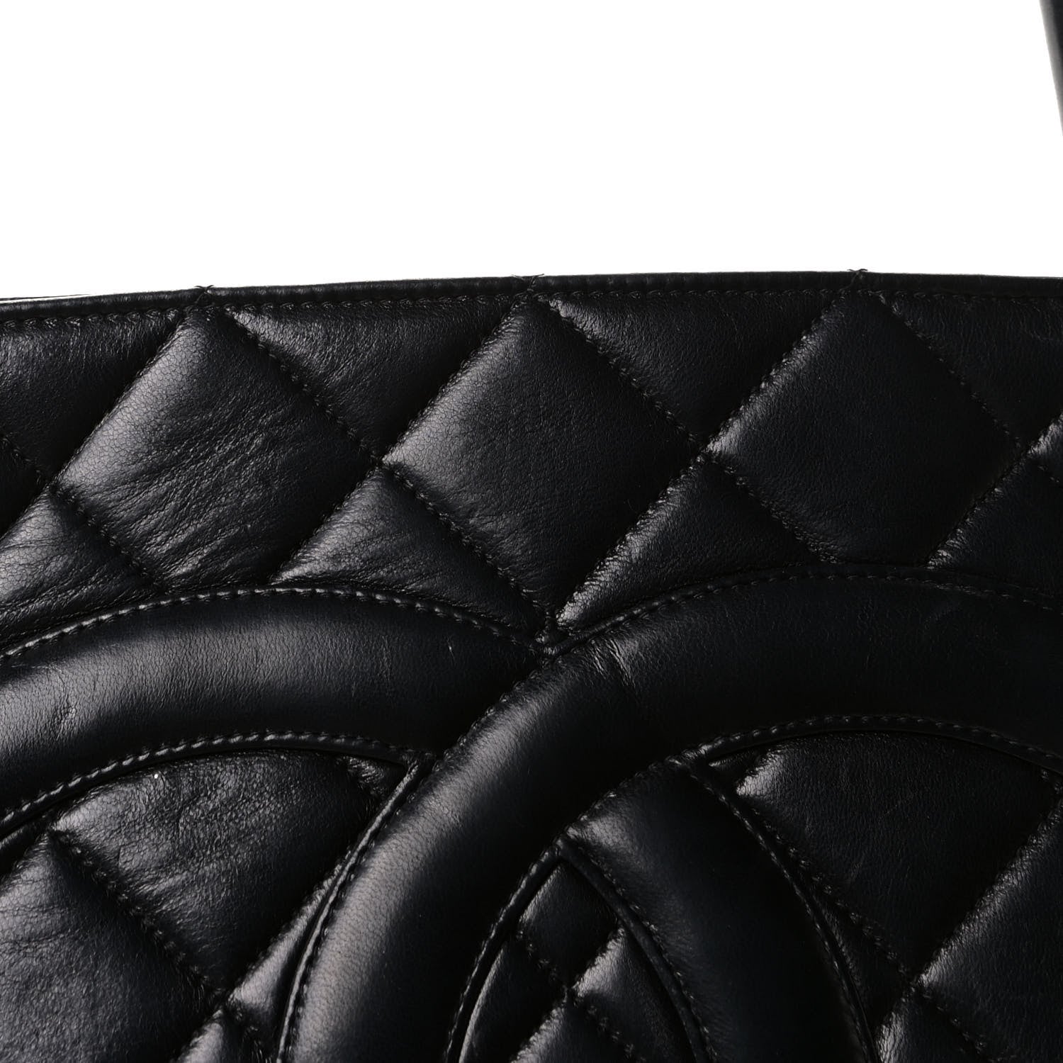 Chanel Lambskin Quilted Medallion Tote Black 8 of 12