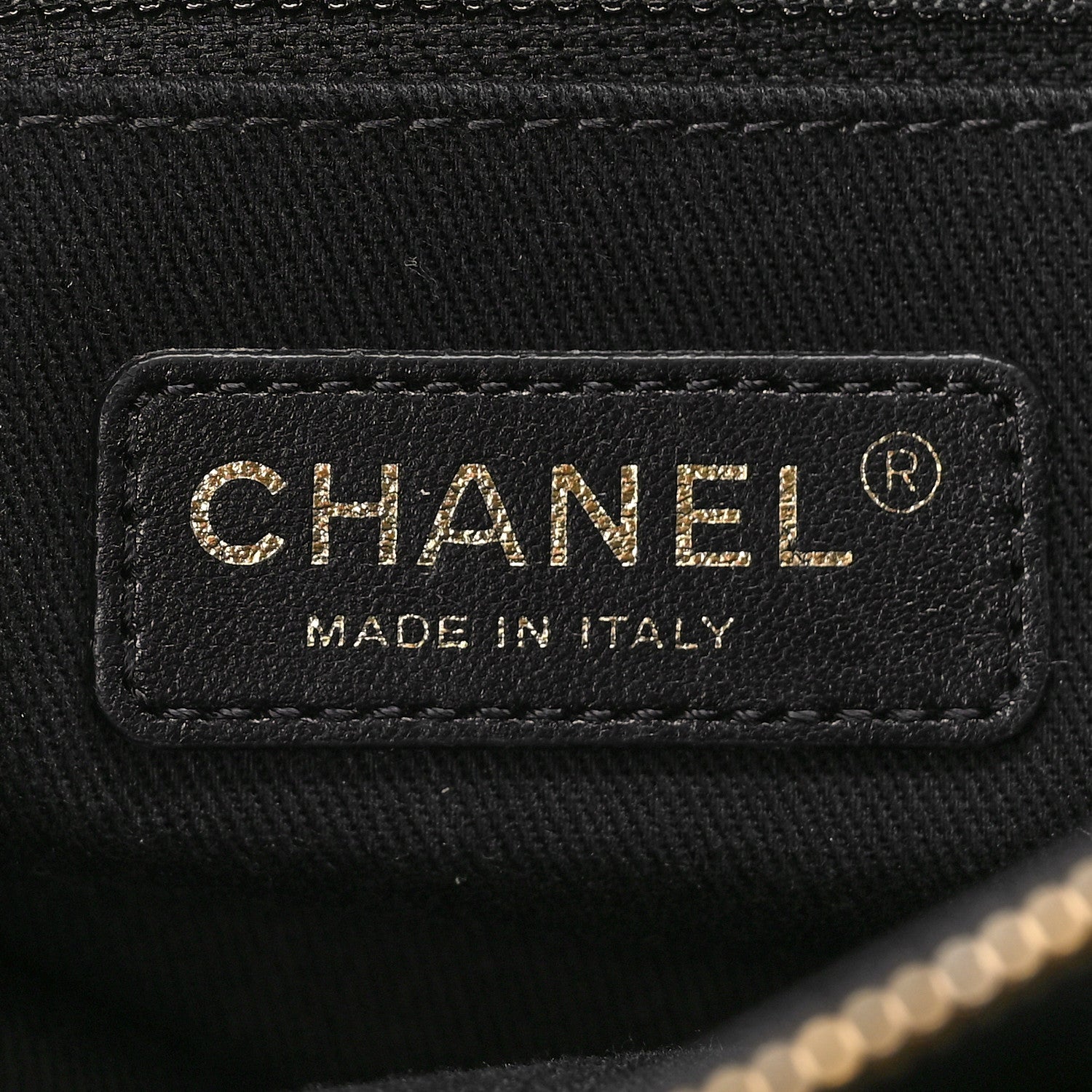 Chanel Caviar Quilted CC Timeless Soft Tote Black 5 of 8