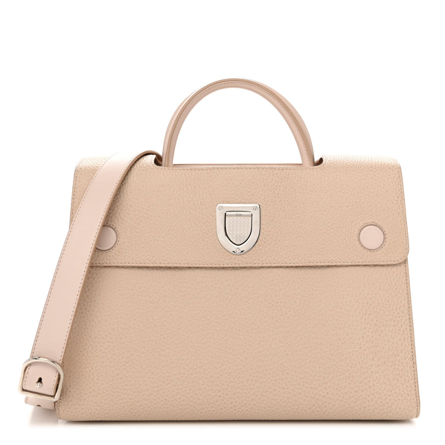 Christian Dior Grained Calfskin Medium Diorever Flap Tapioca 1 of 12