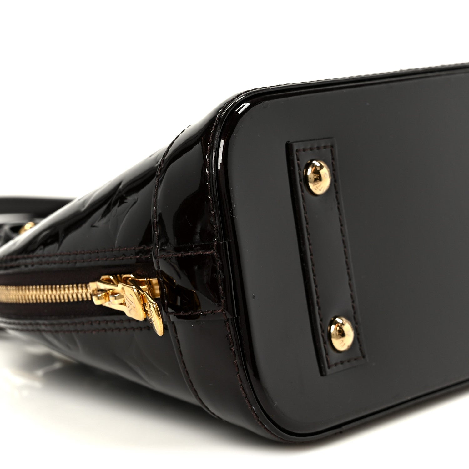 Louis Vuitton Vernis Alma BB Amarante 12 of 13