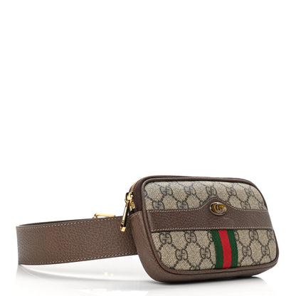 Gucci GG Supreme Monogram Ophidia Belted iPhone Case 75 30 Dark Brown 4 of 11