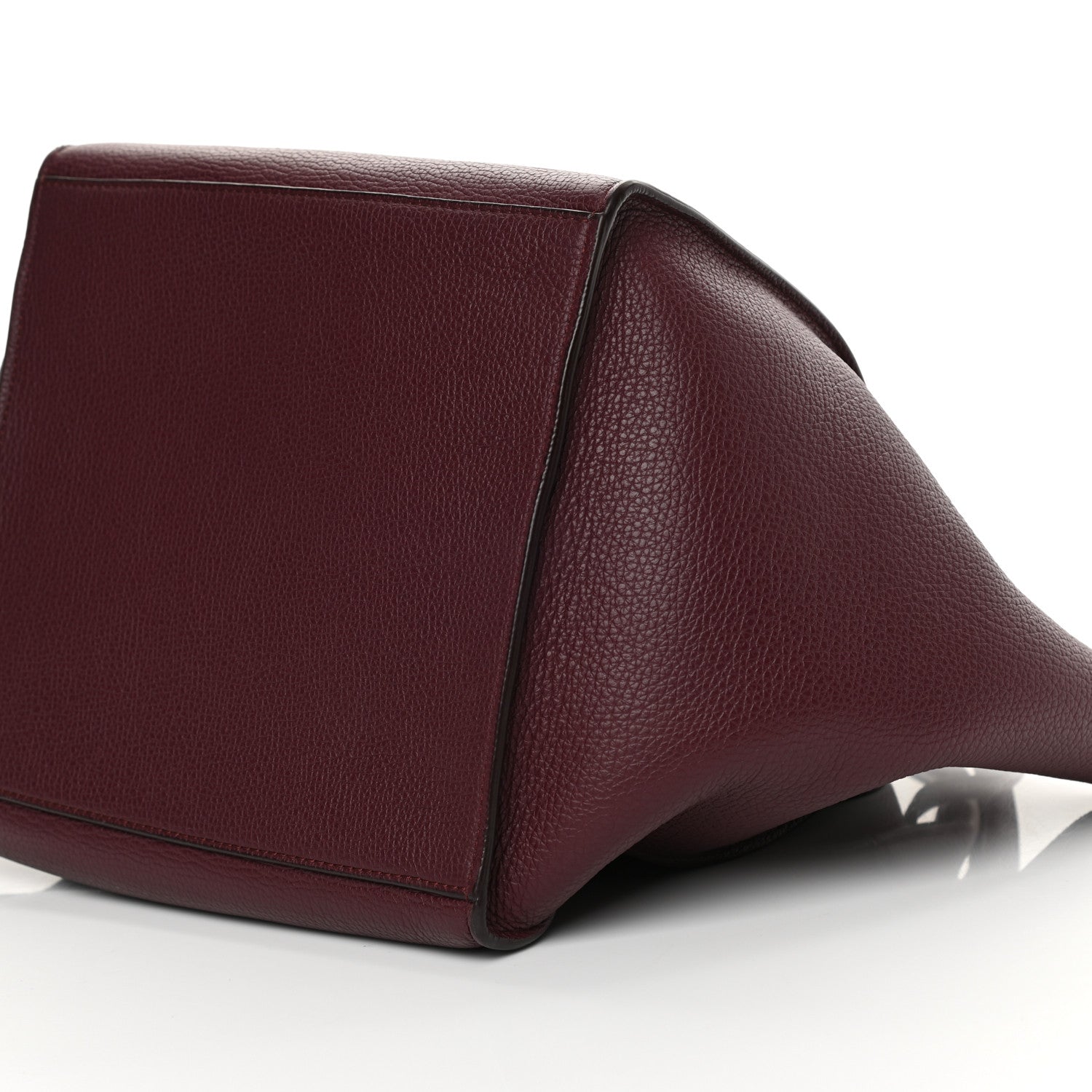 Celine Supple Grained Calfskin Small Big Bag Wine 10 of 11