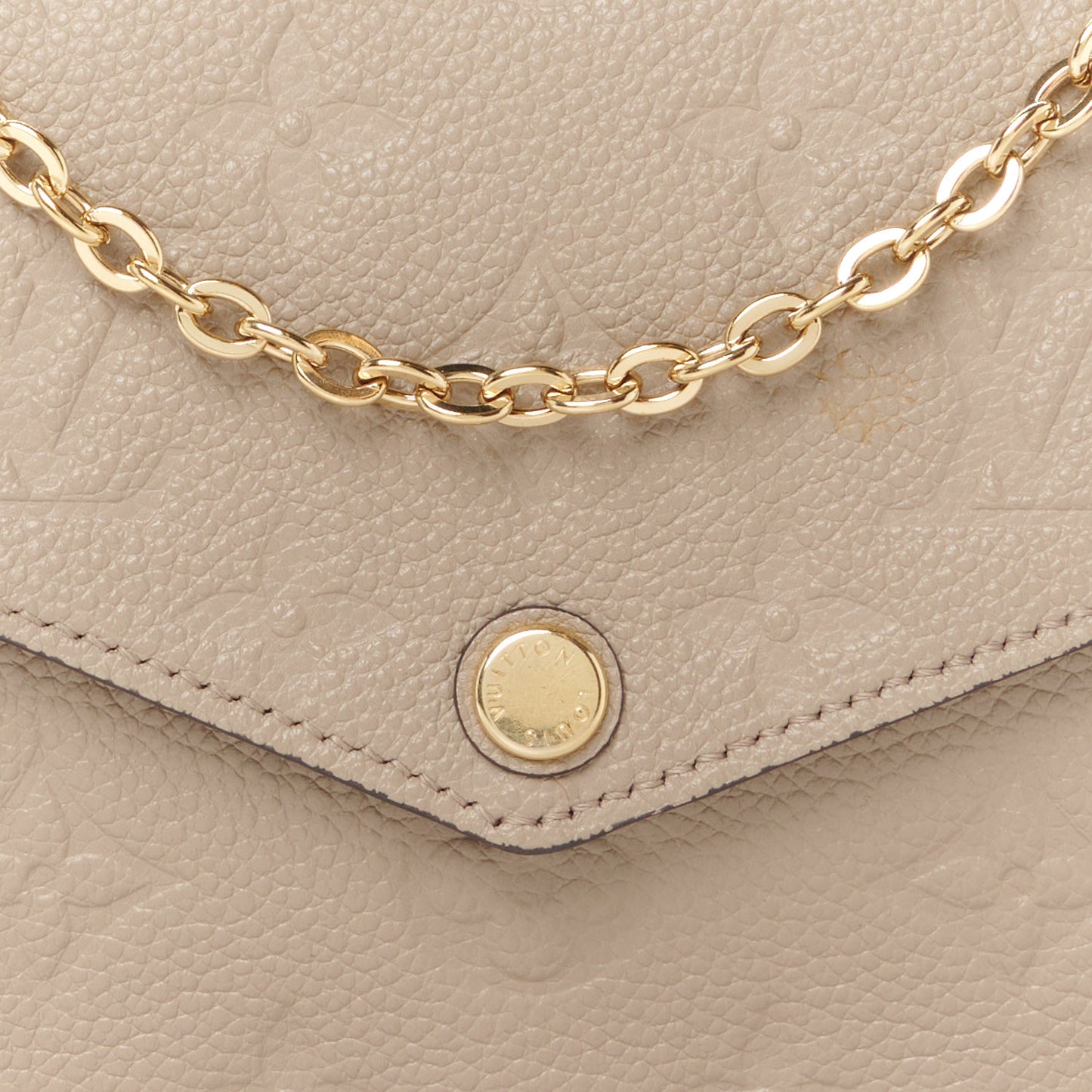 Empreinte Pochette Felicie Chain Wallet Tourterelle