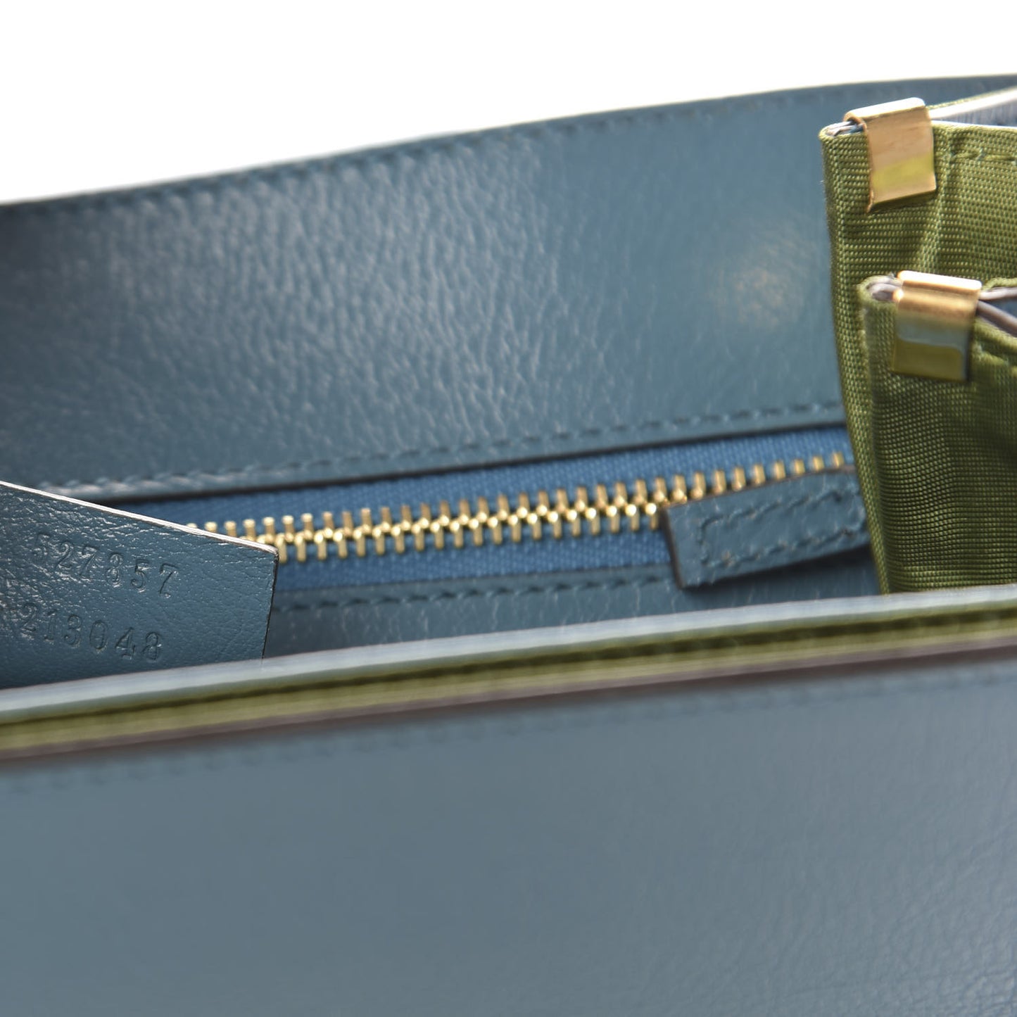 Calfskin Animalier Medium Shoulder Bag Blue