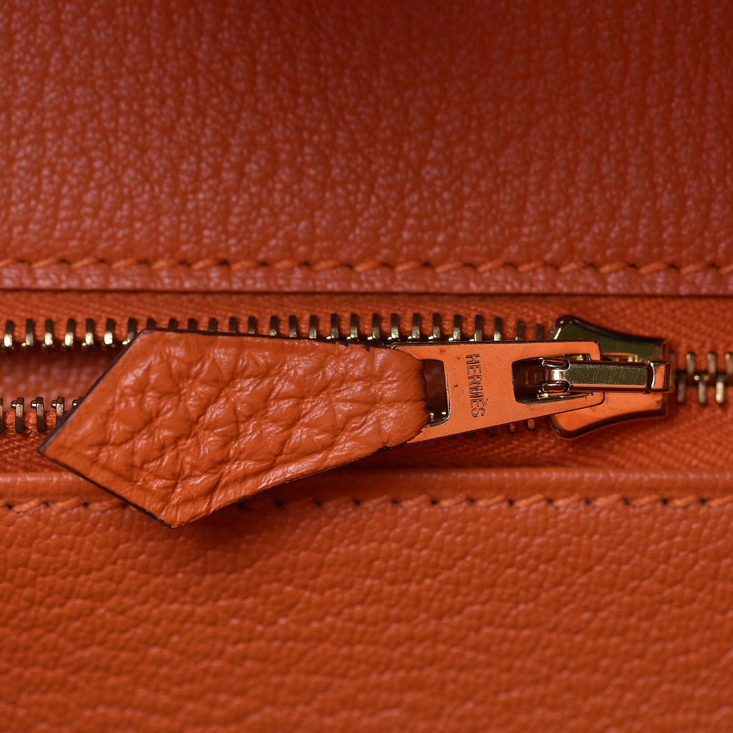 Togo Birkin 35 Orange