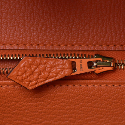 Hermes Togo Birkin 35 Orange 19 of 37