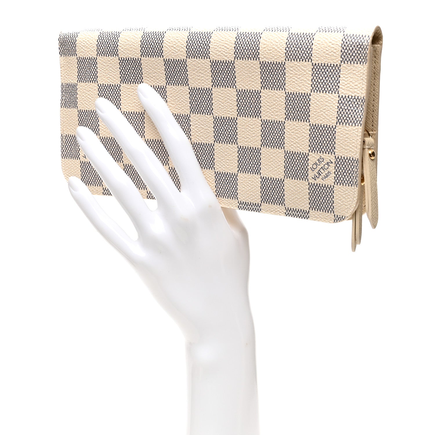 Louis Vuitton Damier Azur Insolite Wallet 2 of 9