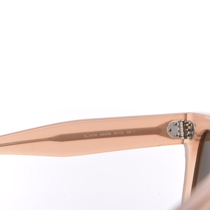 Celine Acetate Polarized Audrey Sunglasses CL41755 Pink 6 of 7