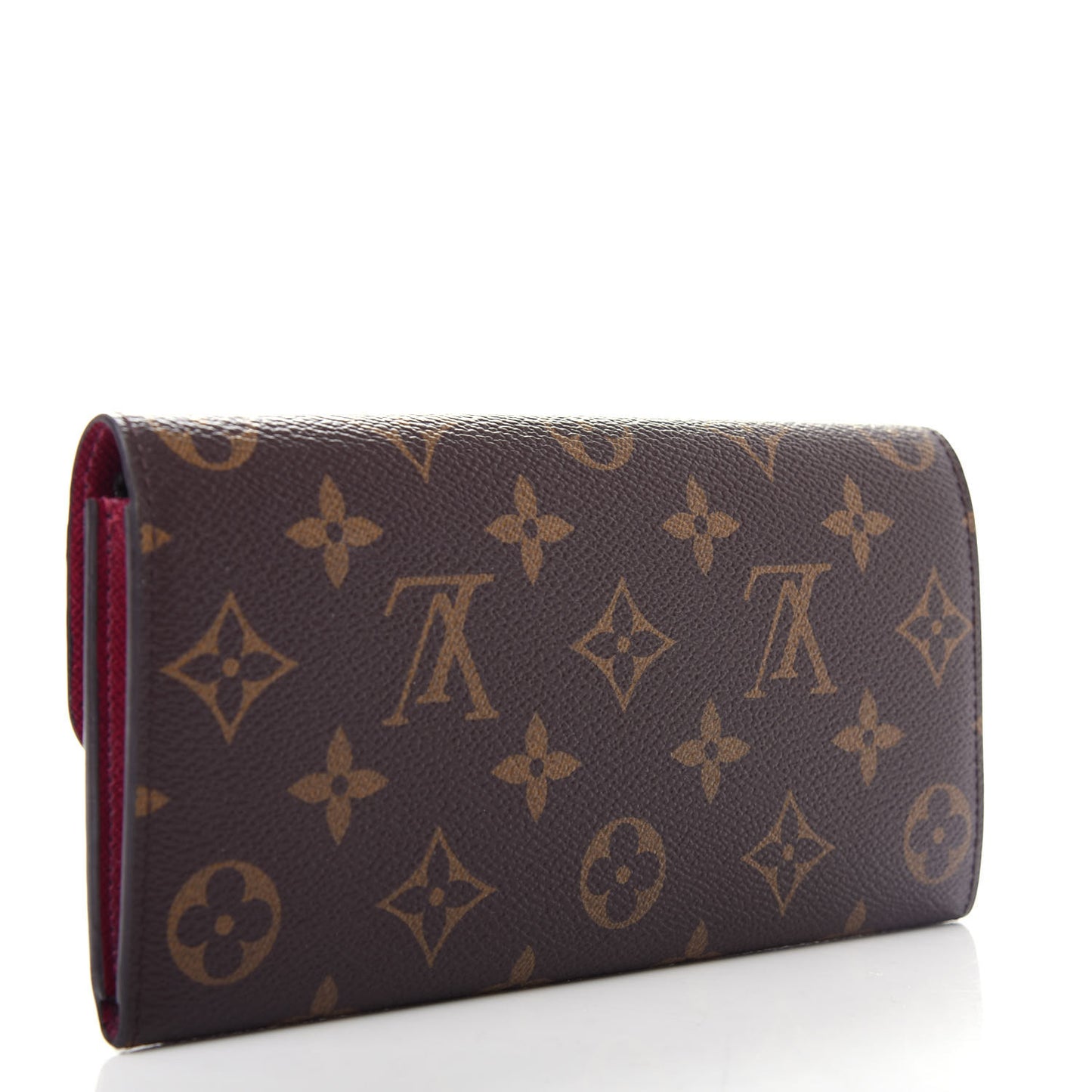 Monogram Emilie Wallet Fuchsia