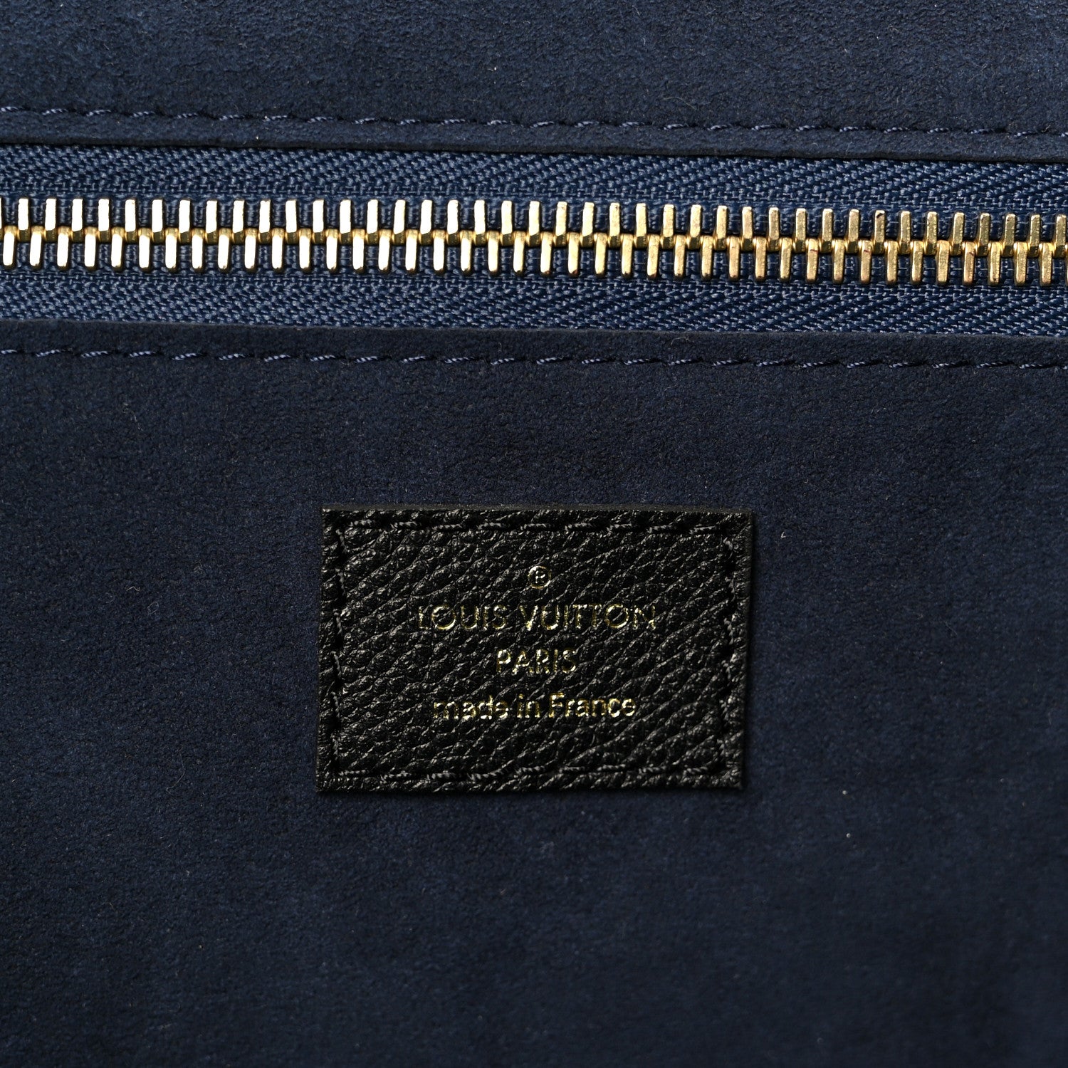 Louis Vuitton Empreinte Monogram Giant Neverfull MM Black 6 of 9