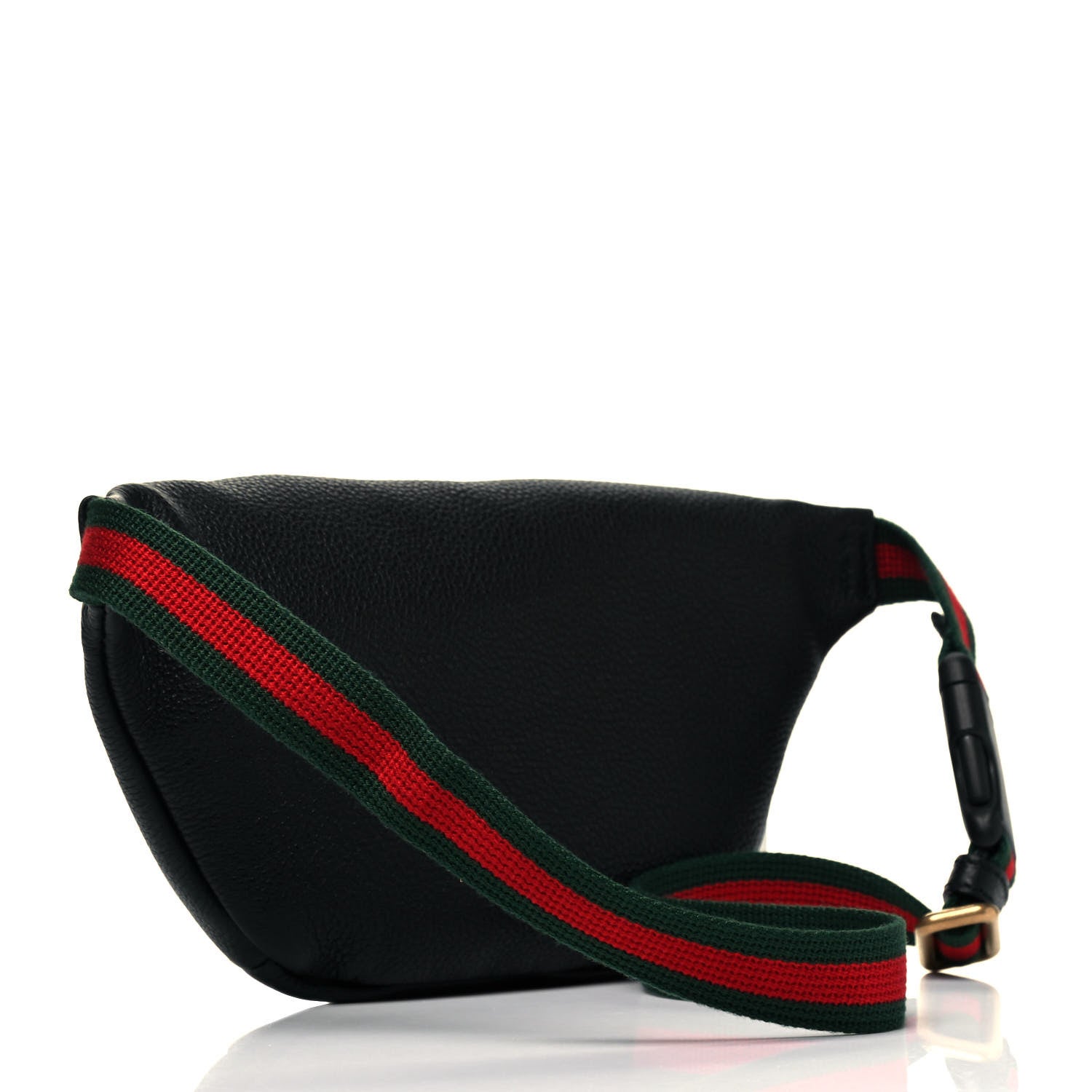 Gucci Grained Calfskin Small Logo Belt Bag Black 3 of 9
