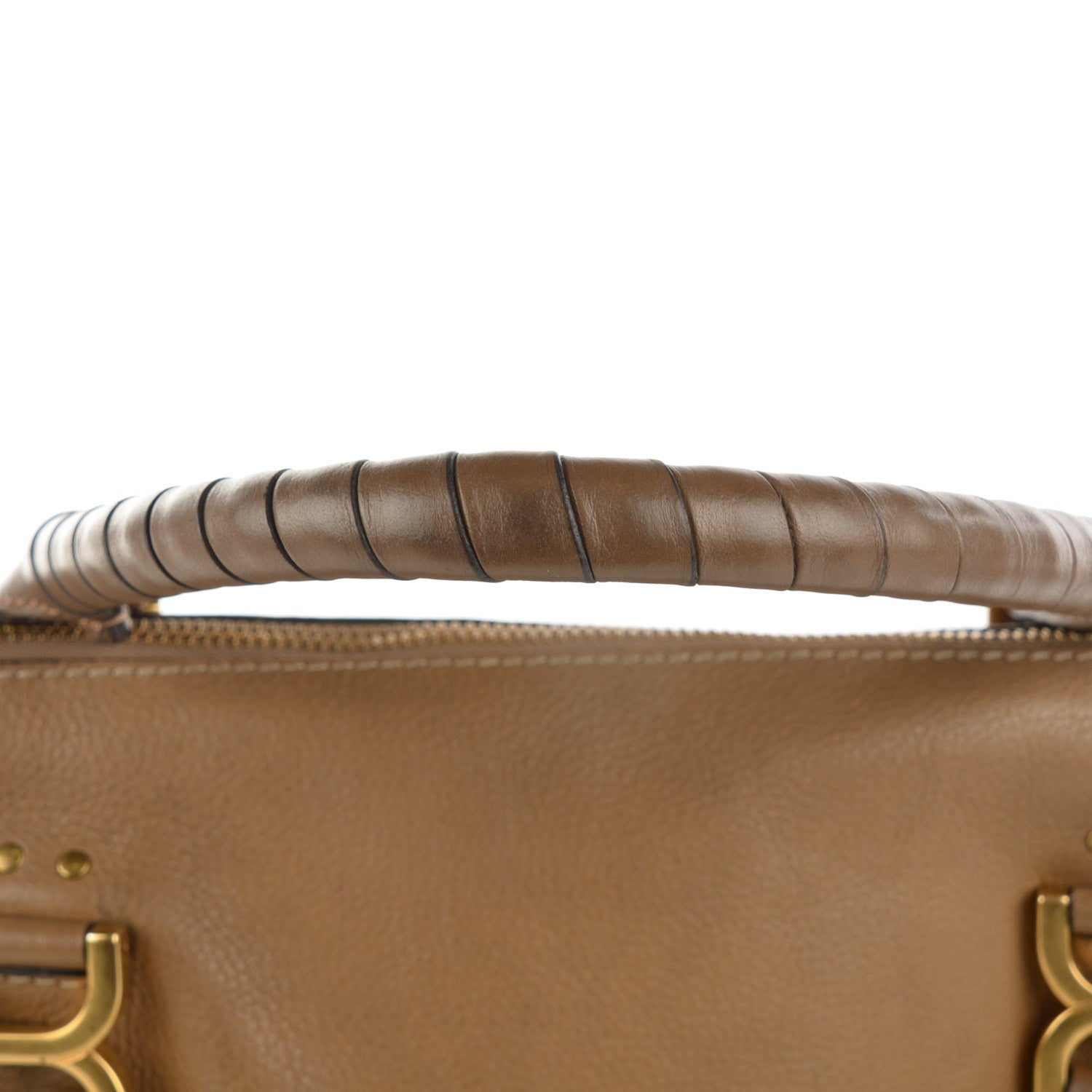 Chloe Calfskin Medium Marcie Satchel Nut 9 of 9