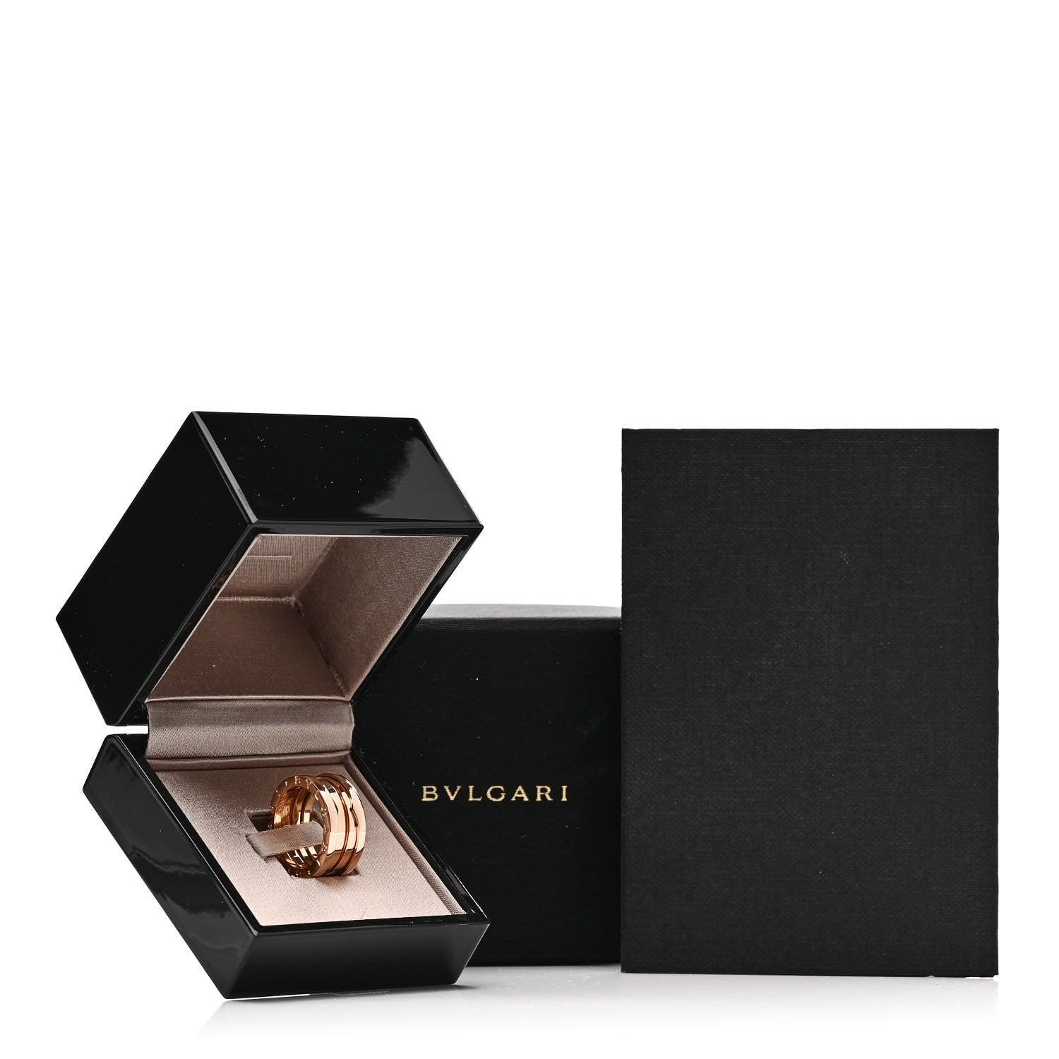 Bulgari 18K Rose Gold B.Zero1 Three-Band Ring 52 6 6 of 6