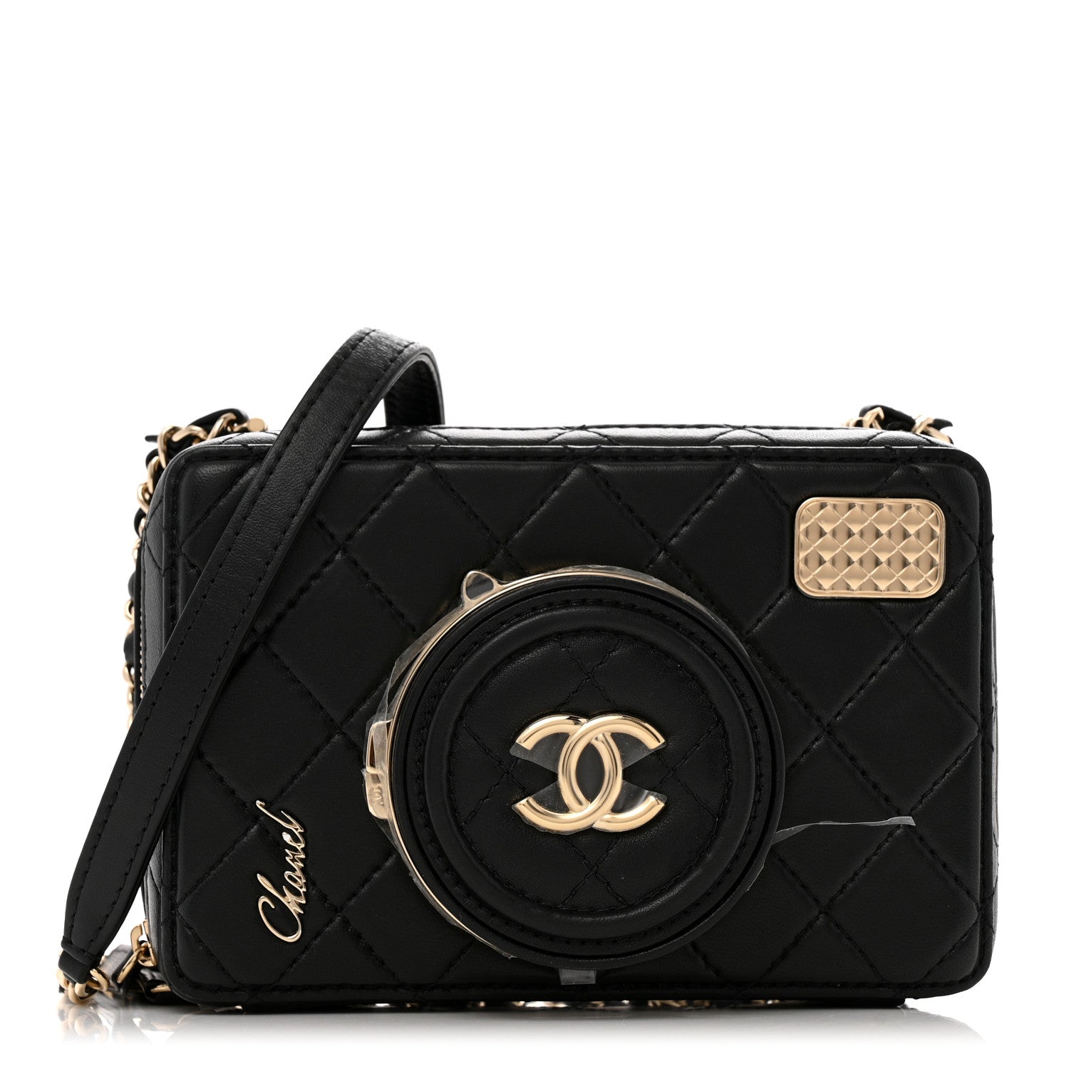 Chanel Lambskin Quilted Coco Click Bag Black 1 of 14