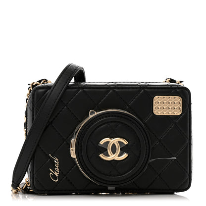 Chanel Lambskin Quilted Coco Click Bag Black 1 of 14