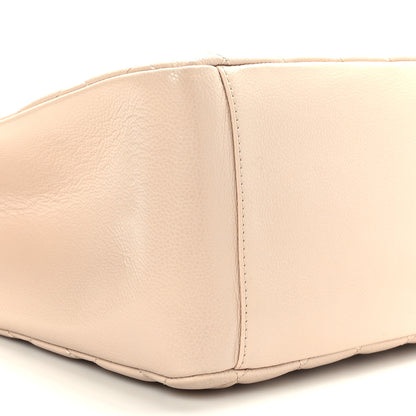 Chanel Caviar Quilted Grand Shopping Tote GST Beige 9 of 10
