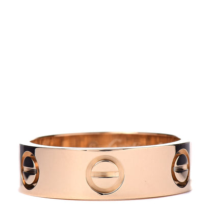 Cartier 18K Yellow Gold 5.5mm LOVE Ring 51 5.75 1 of 5