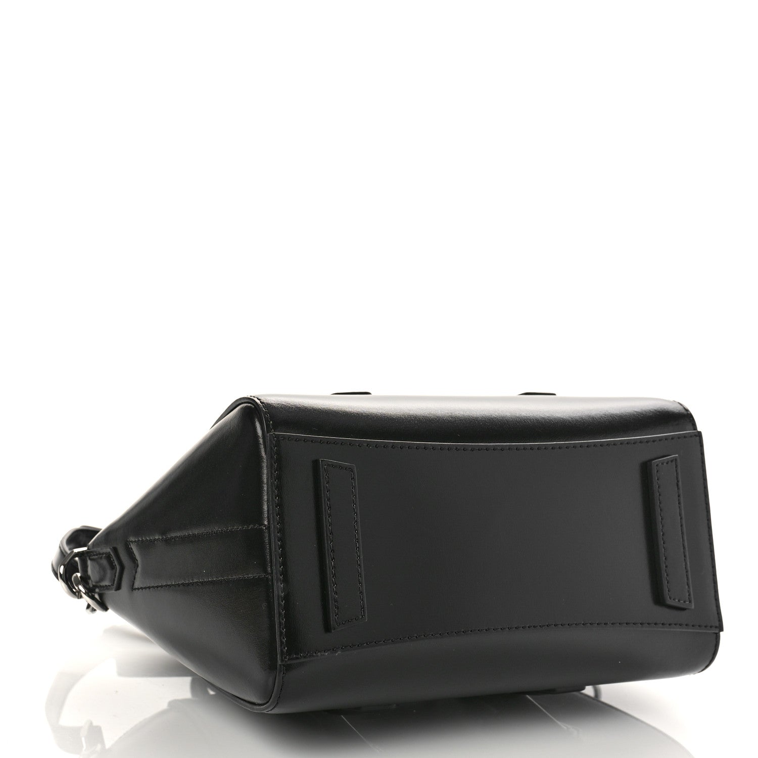 Givenchy Box Calfskin Mini Lock Antigona Shoulder Bag Black 4 of 9